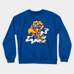 Aztec god Ehecatl Crewneck Sweatshirt